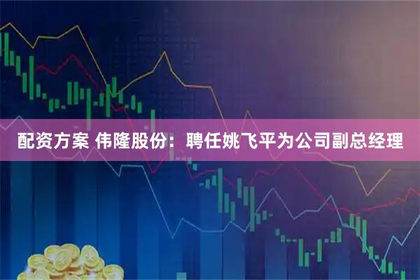 配资方案 伟隆股份：聘任姚飞平为公司副总经理